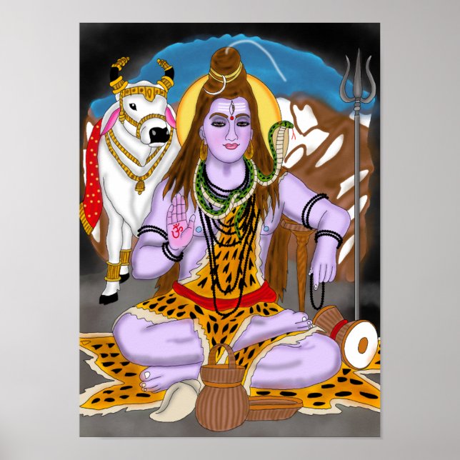 Lord Shiva Poster (Front)