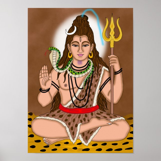 Lord Shiva Poster (Front)