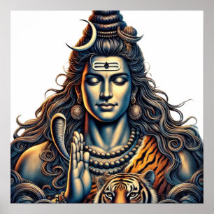 Lord Shiva – The Cosmic Dev of Creation Poster