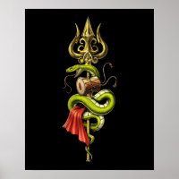 Lord Shiva Trident