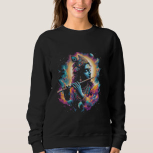 Lord Shri Krishna Hindu God Lord Shri Krishna Love Sweatshirt