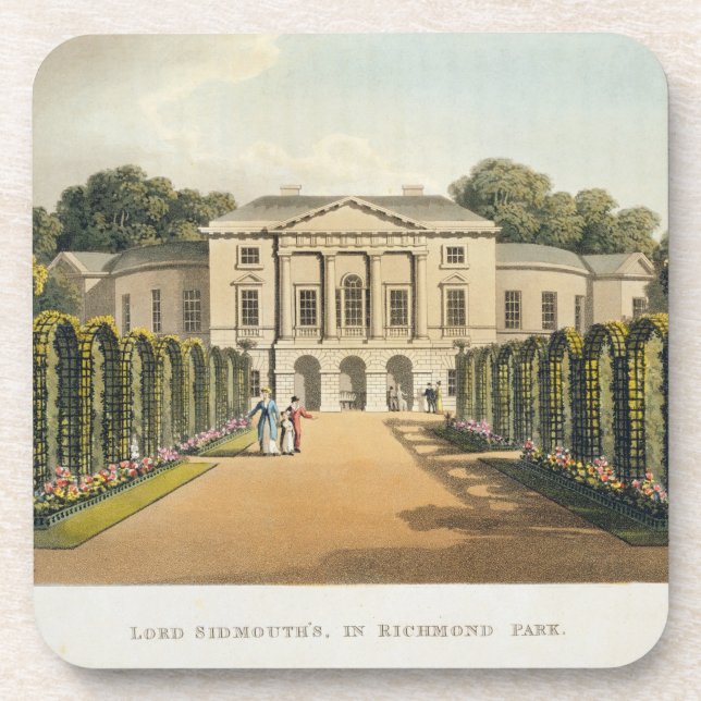 Lord Sidmouth's, in Richmond Park, from 'Fragments Coaster (Front)