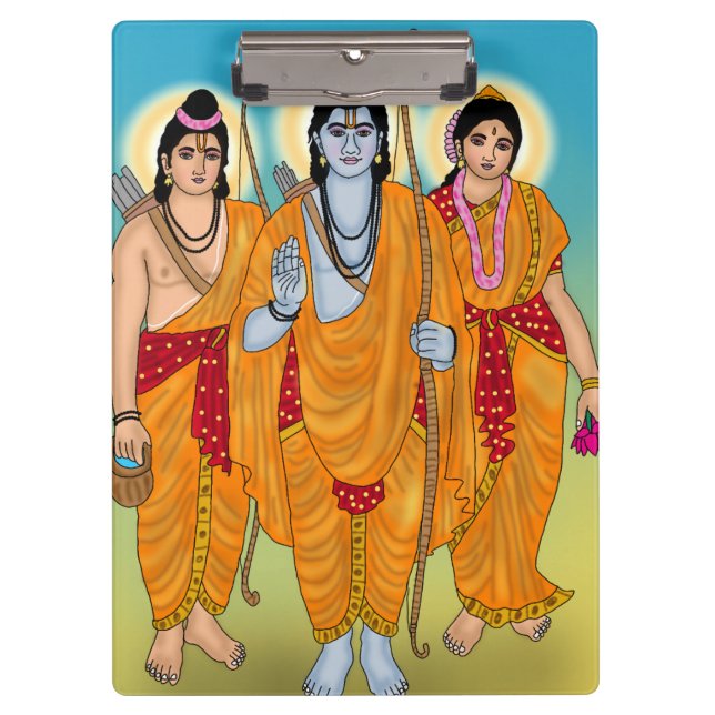 Lord Sitaram Clipboard (Front)