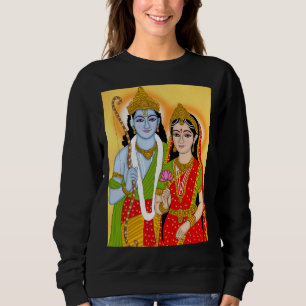 Lord Sitaram Hoodie – Spiritual Wear for Devotees