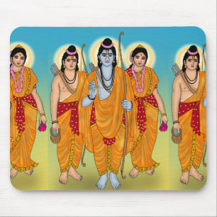 Lord Sitaram Mouse Pad