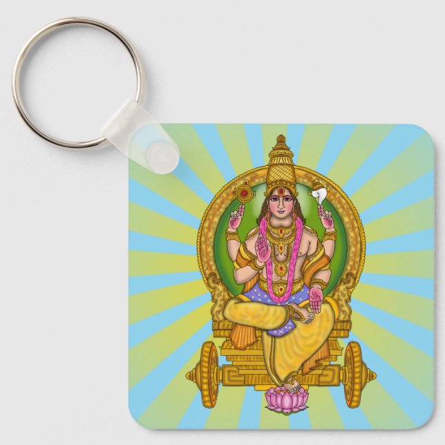 Lord Sun Keychain (Front)