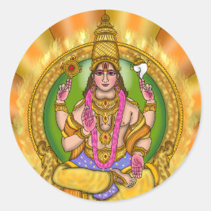 Lord Sun (Surya) Astrology Sticker