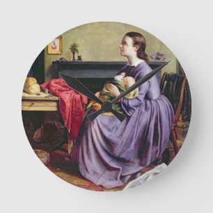 Lord, Thy Will Be Done, 1855 (oil on canvas) Round Clock