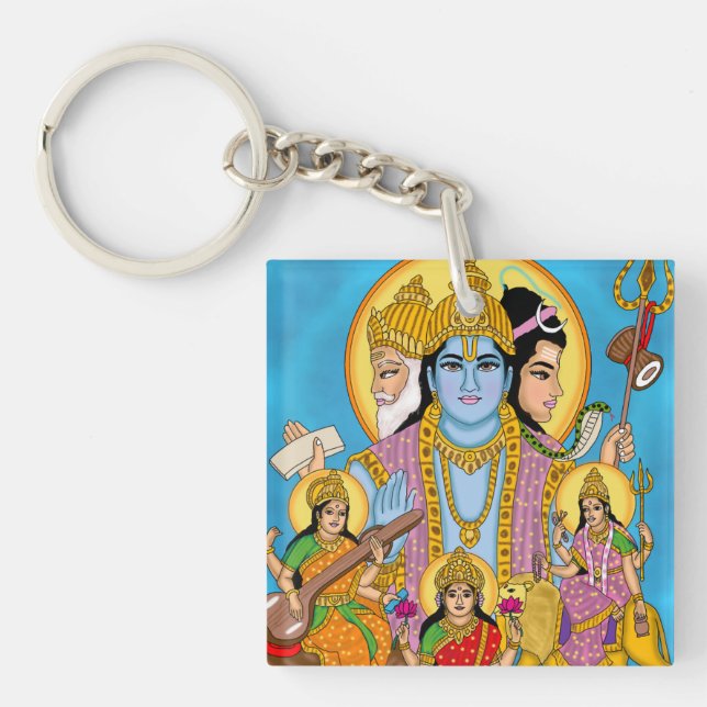 Lord Trinity Keychain (Front)