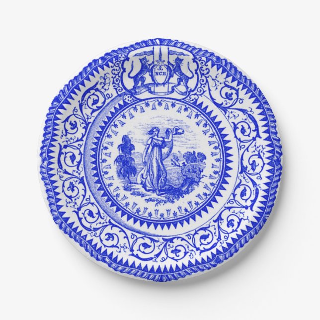 Lord Valentia Paper Plate (Front)