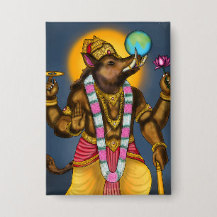 Lord Varaha Button