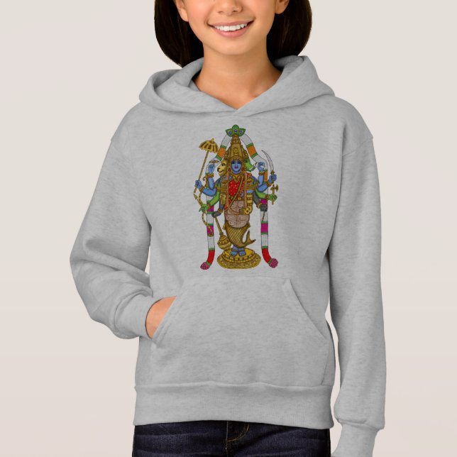 Lord Vishnu Hoodie (Front)