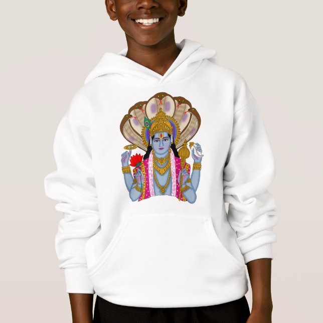 Lord Vishnu Hoodie (Front)