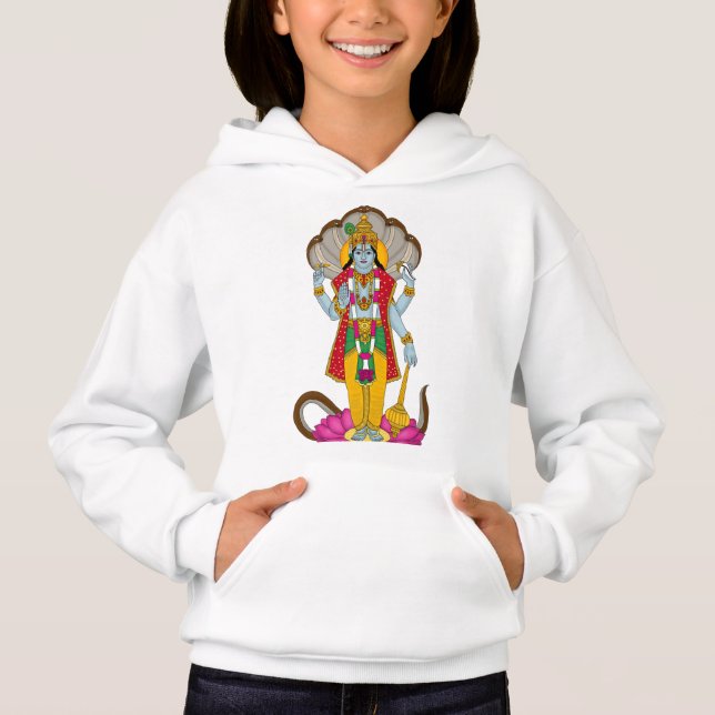 Lord Vishnu Hoodie (Front)