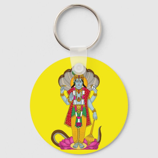Lord Vishnu Keychain (Front)