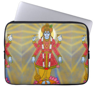 Lord Vishnu Laptop Case