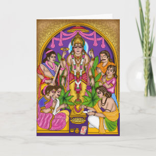 Lord Vishnu Satyanarayan  Card