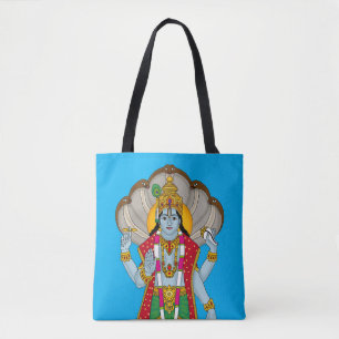 Lord Vishnu Tote Bag