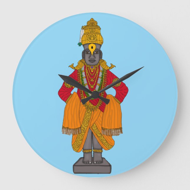 Lord Vithhal Wall Clock (Front)