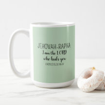 Lord Who Heals Light Green Simple Christian