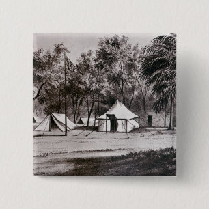 Lord Wolseley's Camp at Korti 15 Cm Square Badge