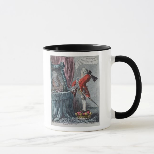 Lordly Elevation, pub. by Hannah Humphrey, 1802 Mug (Right)