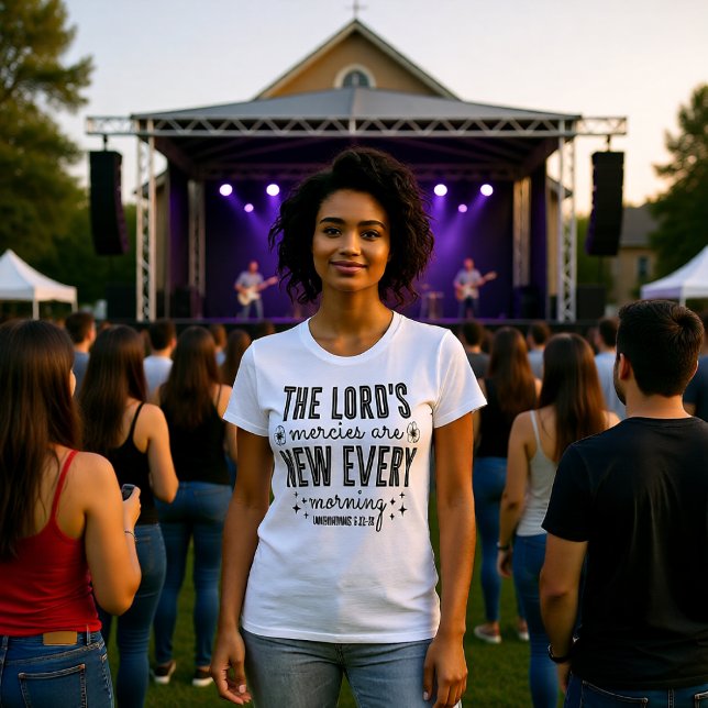 Lord's Mercies New Every Morning Lamentations T-Shirt (Creator Uploaded)