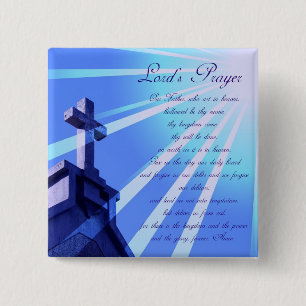 Lord's Prayer Design Pin