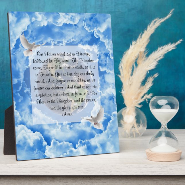 Lord's Prayer   Plaque (Side)