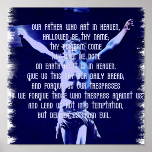 Lords Prayer Poster
