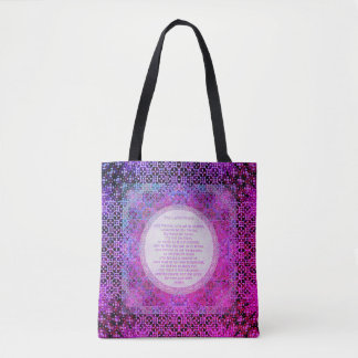 Lord's Prayer Tote Bag