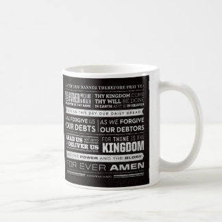 Lord's Prayer words mug