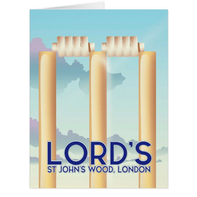 Lord's St John's Wood, London (Front)
