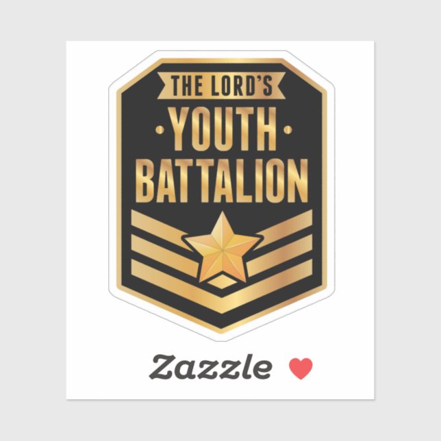 Lords Youth Battalion Sticker (Sheet)