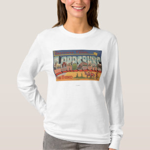 Lordsburg, New Mexico - Large Letter Scenes T-Shirt
