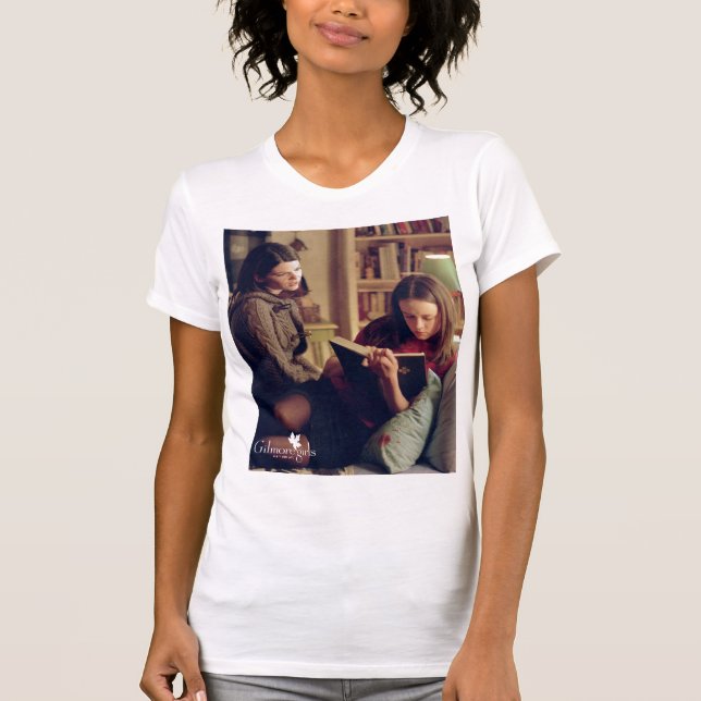 Lorelai and Rory Sitting in Bedroom T-Shirt (Front)