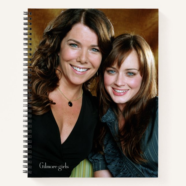Lorelai & Rory Close-Up Portrait Notebook (Front)