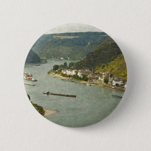 Lorelei 6 Cm Round Badge