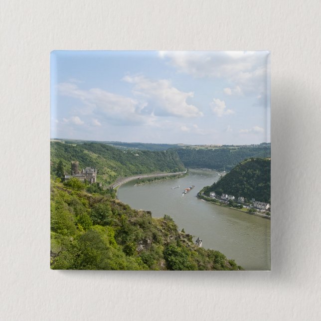 Loreley 15 Cm Square Badge (Front)