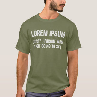 Lorem Ipsum t-shirt