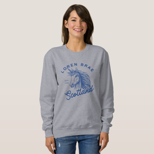 Loren Brae Unicorn Sweatshirt (Front Full)
