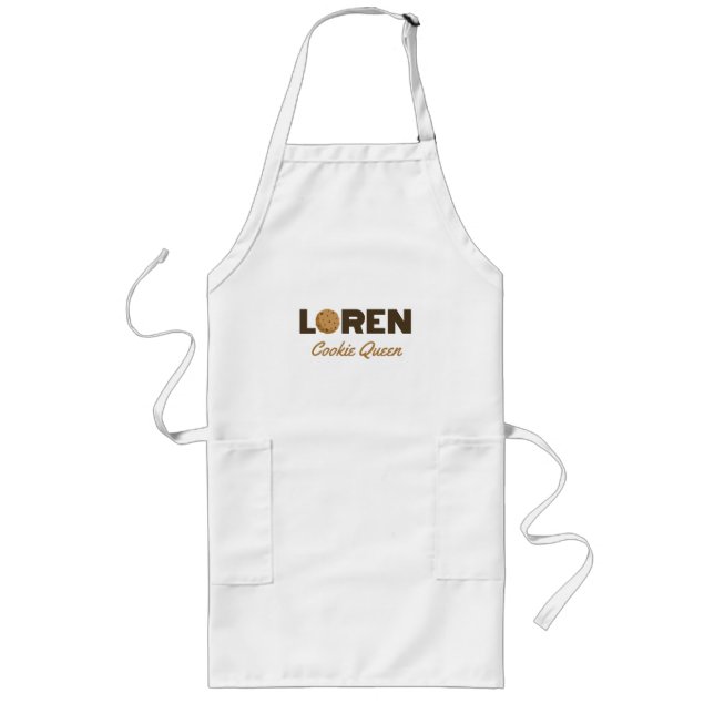 Loren cookie queen long apron (Front)