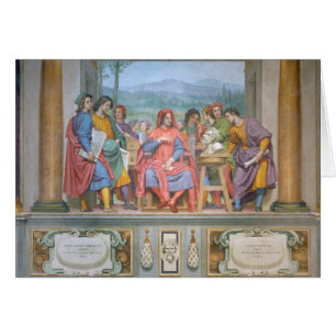 Lorenzo amongst the artists