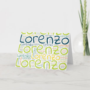 Lorenzo Card