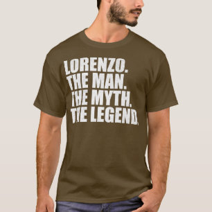 LorenzoLorenzo Name Lorenzo given name T-Shirt