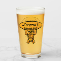 Lorenzo's Beach Bar Glass