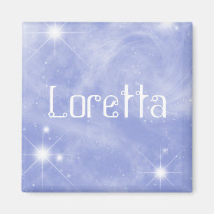Loretta Starry Magnet by 369MyName