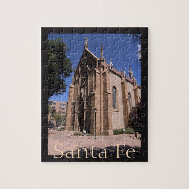 Loretto Chapel Santa Fe New Mexico Jigsaw Puzzle (Vertical)