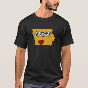 LORIMOR IOWA IA USA  Cute Souvenir Merch  US City  T-Shirt