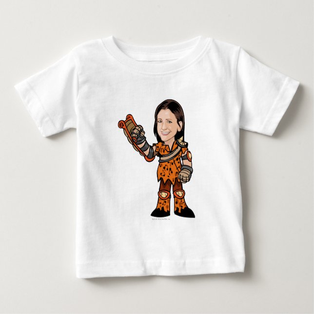 LornaDesparow Tyrannia Staff Player Baby T-Shirt (Front)